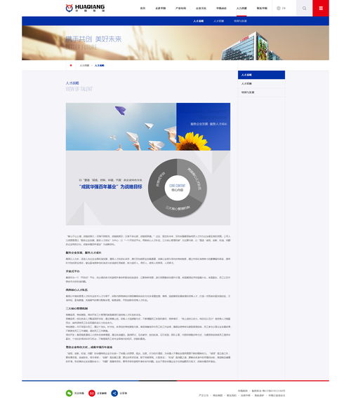 集团网站建设 华强集团案例分享